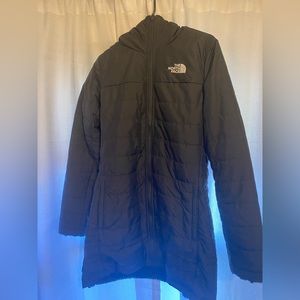 The Northface women’s reversible winter coat